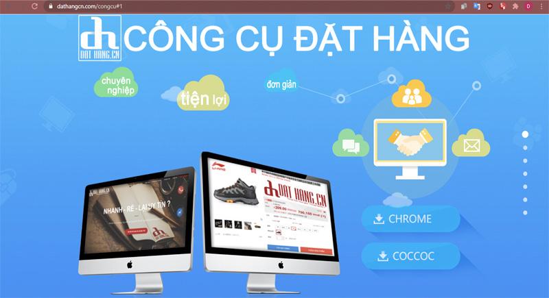 Tải công cụ hỗ trợ đặt hàng bằng tiếng Việt