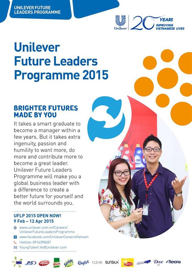 Unilever – NHÀ LÃNH ĐẠO TƯƠNG LAI 2015