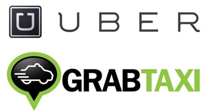 Uber và Grab