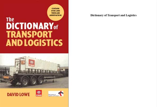 The dictionary of transport and logistics
